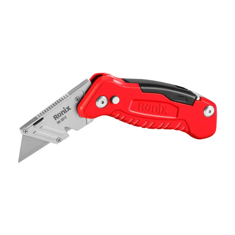 Ronix Folding Utility Knife with Screwdriver – Model RH‑3012