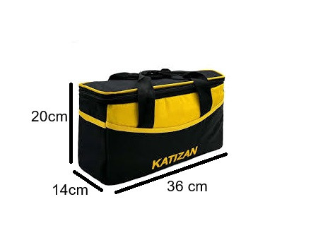 کیف ابزار پارچهای کاتیزان با طراحی مقاوم و دسته حمل
