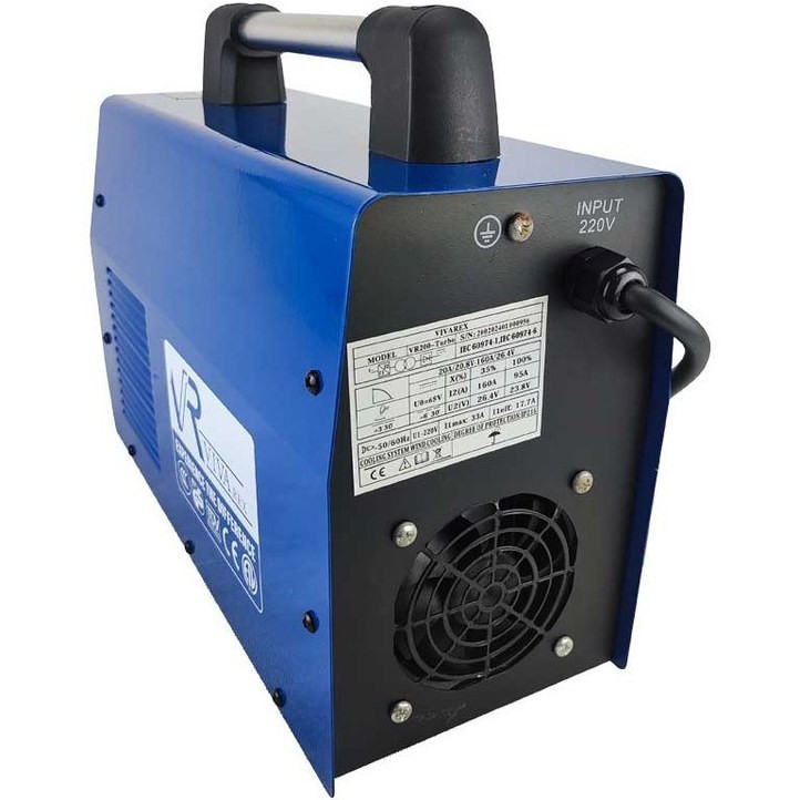 دستگاه جوش اینورتر سبک و قابل حمل Vivarex مدل VR200‑TURBO