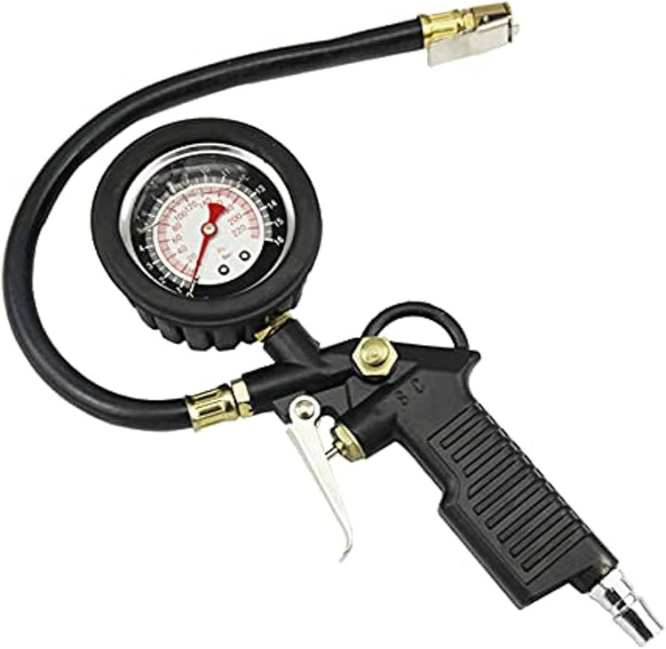 استفاده از گیج باد و بادپاش صنعتی وایزآپ WISEUP‑63502 در تعمیرگاه خودرو