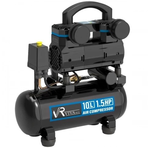 کمپرسور باد بیصدا ویوارکس مدل VR1015-SS با مخزن ۱۰ لیتری