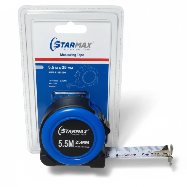 نوار دو طرفه و بدنه ضد ضربه متر 5.5 متری Starmax
