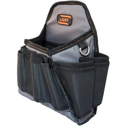 کیف کمری ابزار لایت مدل LB-3031 از زاویه کناری با جیب مخصوص ابزار بلند