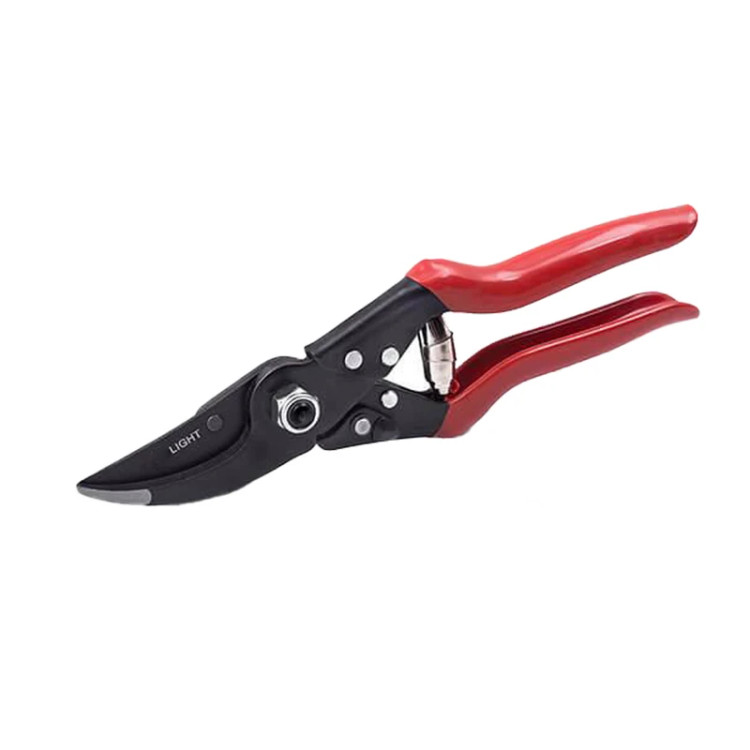 قیچی هرس لایت مدل JH- 615 615 با مکانیزم فنر و ضامن ایمنی.