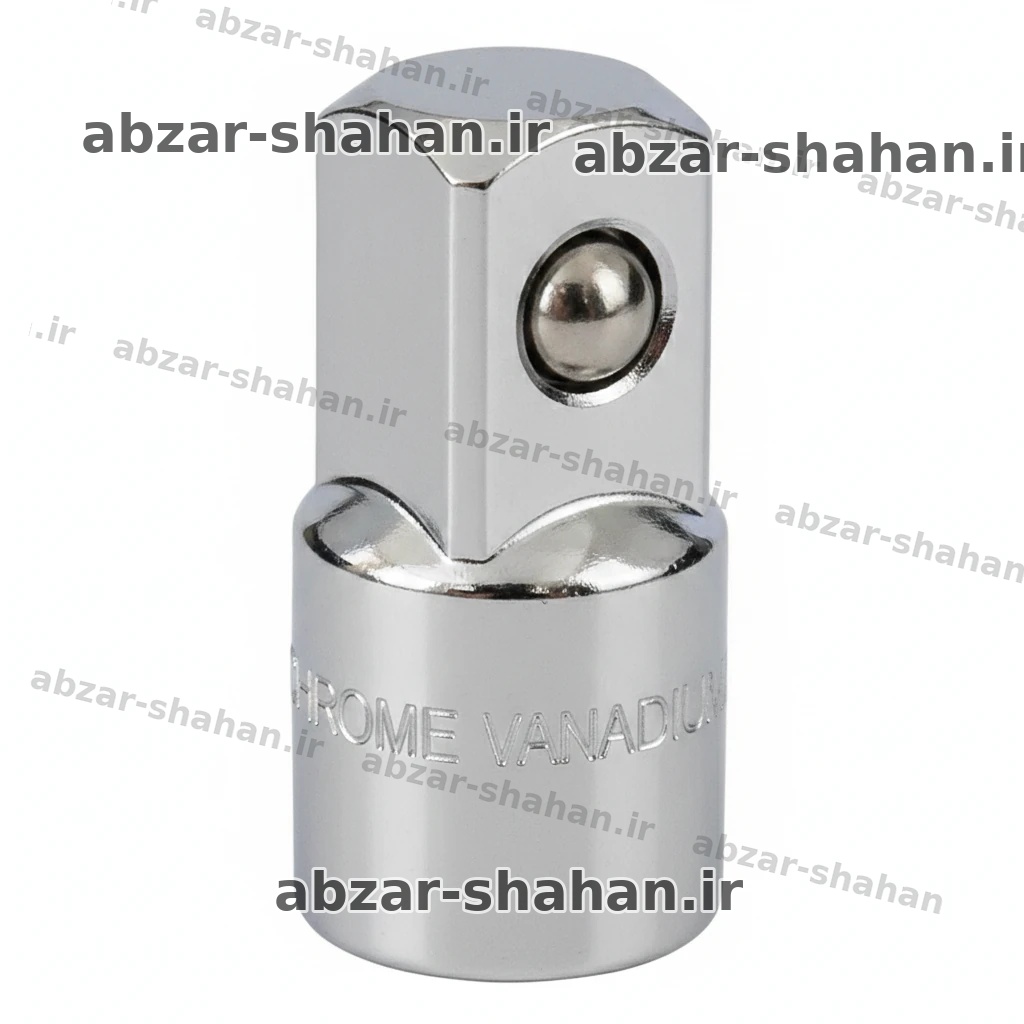 تبدیل بکس  3 / 8 3/8  به  1 / 2 1/2  اینچ ویدا از جنس کروم وانادیوم با روکش براق